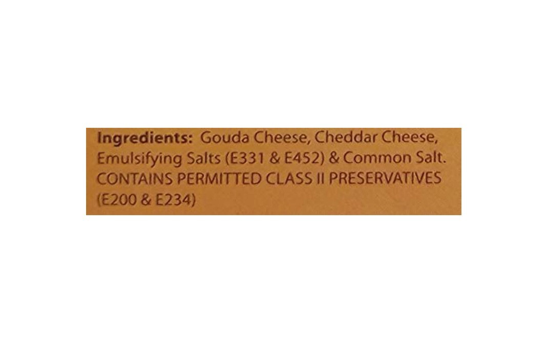 Amul Processed Gouda Cheese, 8 Cubes   Box  200 grams